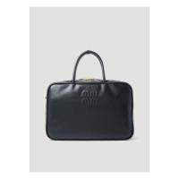 ราคา SALE กระเป๋าหนังแท้ miu miu leather beau bag (used สภาพดี) *อ่านรายละเอียด (26076022381)