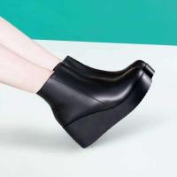 ราคา ❥ รองเท้าบูทหุ้มข้อหนังแท้สำหรับผู้หญิง, ❥ รองเท้าบูทหุ้มข้อหนังแท้สำหรับผู้หญิง, (26730900085)