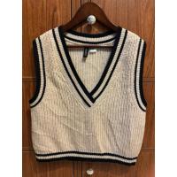 ราคา H&M Rib-khit Sweater Vest size M (42018449135)