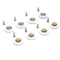 ราคา ลูกล้อประตูบานเลื่อนห้องอาบน้ำแบบเคลื่อนย้ายได้แบบโบราณ ซุ้มล้อแบนขนาดใหญ่แบบดึง (55901925416)