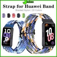 ราคา สายรัด for Huawei Band 10 / Huawei Band 9 / Huawei Band 8 กีฬาถักไนลอนเปลี่ยนเทป for Smartwatch Huawei Band 10 9 8 NFC (28877895860)