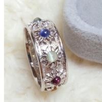 ราคา แหวนพลอยนพเก้า ครบตามตำราโบราณ (18510987037)