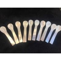 ราคา 1 ชิ้นช้อนเปลือกหอยมุกขนาดเล็กบาง 6.5 cmทำจากเปลือกหอยมุกแท้ซื้อ10ชิ้นฟรี2ชิ้น (3157562033)