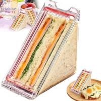 ราคา HabitatPort แซนวิชบรรจุกล่องอาหารแซนวิชใสกรณีแซนวิชสามเหลี่ยมกล่อง Take Out คอนเทนเนอร์สําหรับแซนวิชเค้กขนม th (28434075939)