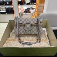ราคา ของแท้ ยิงจริงใหม่เอี่ยม GUCCI Dionysus bag กระเป๋าโซ่หัวเข็มขัดหัวเสือกระเป๋าสะพายข้างกระเป๋าสะพายข้าง 499623 ขนาดเล็ก (24533191116)