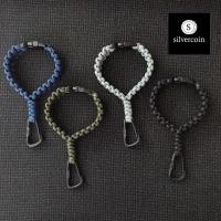 ราคา PRKC14 พวงกุญแจ เชือกถัก แบบกำไล คล้องมือ คล้องห่วง เชือกพาราคอร์ด PARACORD พวงกุญแจรถยนต์ ทนทาน แข็งแรง (12150669065)