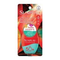 ราคา Sunplay Ultra Shiled Lotion SPF50+ PA++++ซันเพลย์โลชั่นกันแดด ผิวหน้า ผิวกาย 35 กรัม (28106255028)