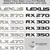 ราคา สัญลักษณ์ท้ายรถ Lexus Rx270 Rx300 Rx330 Rx350 Lx470 Lx570 (41922737305)