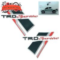 ราคา สติ๊กเกอร์ Sticker TRD Sportivo สี Red, Black Hilux Vigo Sr5 Toyota 2, 4 ประตู ปี2005 - 2015 (6082023041)