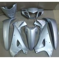 ราคา ครึ่งคันหน้า wave125r เวฟ 125r กุญแจกลม 7ชิ้น หน้ากากหน้า หน้ากากหลัง บังลมนอก บังลมใน ปิดแตร บังโคลน สีเทาบรอน (25730822437)