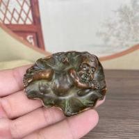 ราคา โบราณโบราณโบราณโบราณทองแดงใบบัวตุ๊กตาเด็กกลิ่นหอมเครื่องประดับเดสก์ทอปที่บ้านเครื่องประดับตกแต่งวิจิตรฝีมือ (40426706401)