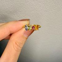 ราคา แหวนพลอยแท้จันทบุรี ไพลิน มรกต ทับทิม บุษราคัม ตัวเรือนเงินแท้ ไซส์53 (29424844462)