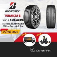 ราคา รุ่นใหม่ล่าสุด ! BRIDGESTONE TURANZA6(ยางปี 2023)ขนาด 245 40 R18(4เส้น)ยางรถยนต์ระดับพรีเมียมที่ให้การยึดเกาะที่ดีเยี่ยม (22859202897)