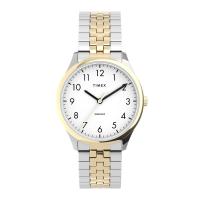 ราคา Timex TW2U40400 Modern Easy Reader นาฬิกาข้อมือผู้หญิง สายสแตนเลส Two-tone หน้าปัด 32 มม. (18328296924)
