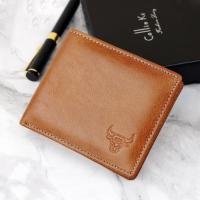 ราคา Collin Kacey กระเป๋าสตางค์แฟชั่นใหม่ กระเป๋าสตางค์ผู้ชายหนังแท้ใบสั้น Genuine leather wallet (24564613881)