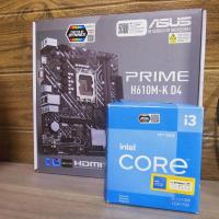 ราคา CPU INTEL CORE I3 12100F 4C/8T + ASUS PRIME H610M -K D4 (DDR4) (LGA 1700) มือ2 (ครบกล่อง) ประกันศูนย์ไทย (26207007024)