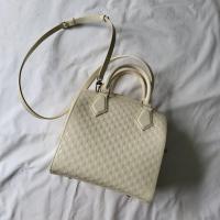 ราคา LV Louis Vuitton Speedy Cube Limited Edition Damier Facette Speedy Cube Bandouliere PM in White กระเป๋าถือ (17691886997)