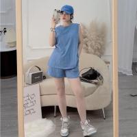 ราคา ชุดอยู่บ้านฤดูร้อนแขนกุด ชุดนอนผ้าฝ้ายไซส์ใหญ่ Helen Clothing Puma1 (41558829924)