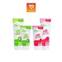 ราคา โฟมล้างหน้า OK Herbal Whip Foam Bright Perfect Firming & Nourishing โอเคเฮอเบิล วิปโฟม ล้างหน้า ทำความสะอาด 100/50 มล. (26856659625)