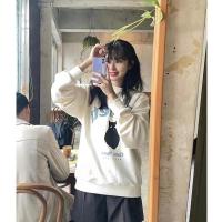 ราคา เสื้อกันหนาวสำหรับผู้หญิง ฤดูฝนถึงหนาว สไตล์ใหม่จากญี่ปุ่น พิมพ์ลายแมวน่ารัก (52952700389)