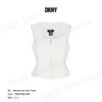 ราคา DKNY เสื้อกั๊ก รุ่น Sleeveless Zip Front Corset Code: P4BATW65 EN2 (29423753957)