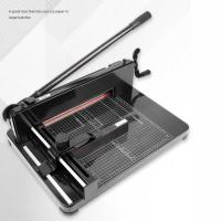 ราคา เครื่องตัดกระดาษแบบแมนนวล、เครื่องตัดกระดาษมือโยก ที่ตัด กระดาษ A4 ตัดได้ครั้งละ รุ่น 858A4 ฐานเหล็ก (23747087698)