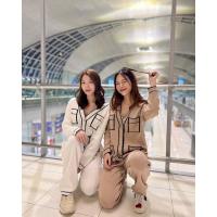 ราคา Warm03 ชุดวอร์มผ้าไหมพรม ดีเทลเชือกผูก (16887765311)