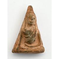 ราคา พระนางพญาสองหน้า กรุนครไทย เนื้อดินเขียว - 00030 (19788437835)