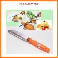ราคา สแตนเลสใบมีด Peeler Barbarian เครื่องตัดผลไม้สไตล์ไทยผัก Peeler เครื่องขูดมีดเครื่องมือ/Pisau Pengupas Buah (44752009746)