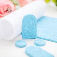 ราคา Z&P Water Wave รูปแบบเครื่องปั้นดินเผานุ่มพื้นผิวลูกกลิ้งเครื่องปั้นดินเผาแสตมป์ดินนูน Rod ต่างหูจี้เครื่องประดับทําเครื่องมือดิน DIY COD (56052851990)