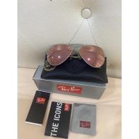 ราคา แว่นกันแดด เรย์แบน aviator ปรอทชมพูของแท้ (18921704795)