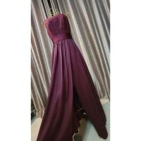ราคา ชุดราตรีสีแดง ชุดออกงานสีแดง Size S ชุดงานปีใหม่ ชุดเดินพรมแดง ชุดเดรสสีแดง งานป้ายมือสอง (29919834275)