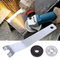 ราคา ประแจ ขันน็อต พร้อม แหวนประกับ สำหรับ ล็อคใบเจียร หินเจียร (ลูกหมู) ขนาด 4 นิ้ว (บน-ล่าง) Angle Grinder Flange Spanner (13356760219)