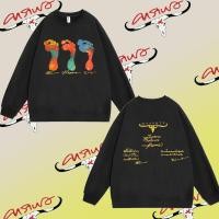 ราคา เสื้อสเวตเตอร์คอกลมวงคาราบาว 3 สี Carabao Band Sweatshirt ยืดแขนสั้ย แฟนพันธ์ุแท้คาราบาว M-3xl S-5XL (29173457425)