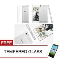 ราคา เคสคริสตัลสําหรับ Lenovo Vibe K5 / K5 Plus - เคสแข็งแบบใส + ฟรีกระจกนิรภัย (43153809268)