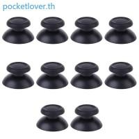 ราคา 10pcs Analog Replacement Controller Thumbsticks Thumb Stick for Black (48950803624)