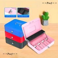 ราคา สมบูรณ์แบบ กล่องใส่เงิน,กล่องเงินสดแบบล็อคได้โลหะ,พกพาพร้อมช่องใส่เหรียญ ด้ามจับแข็งแรง ใส่เหรียญธนาคาร สําหรับเก็บเงินปล (44276152300)
