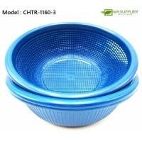 ราคา YOKAFO 1160 3 ชิ้น 8 นิ้วกระชอนกลมพลาสติก (น้ําเงิน/แดง/เขียว) W19.5 ซม. x H7 ซม.* (19380107985)