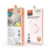 ราคา หัวชาร์จเป็นพอร์ท Type-C 20W ปลั๊กขากลม d-power รุ่น AP-21 จ่ายกระเเสไฟได้สูงสุด 20วัตต์ (26703800262)