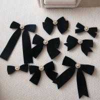 ราคา กำมะหยี่สีดำผูกโบว์เข็มกลัดแบบแฟชั่น Chanel พร้อมริบบิ้นและโบว์คุณภาพสูงสำหรับผู้หญิง (55500515847)