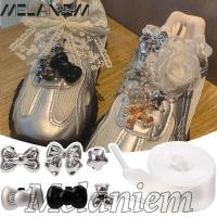 ราคา 11ชิ้น/เซ็ตอุปกรณ์เสริมรองเท้า-สีขาวกีฬารองเท้าวิ่งเชือกผูกรองเท้า-แฟชั่นสไตล์บัลเล่ต์สตรีท-โบว์มุกรองเท้าหัวเข็มขัด (25891374600)