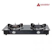 ราคา HANABISHI เตาแก๊ส รุ่น HGS-910 หน้าเตากระจก ฮานาบิชิ หัวคู่ (1236290413)