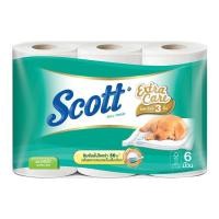 ราคา สก็อตต์ กระดาษทิชชู่ เอ็กตร้า 3 ชั้น 6 ม้วน SCOTT EXTRA CARE 6 ROLL (2734775188)