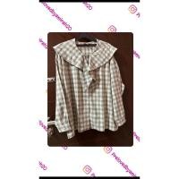 ราคา PLAID SHIRT/LONG SLEEVE TOP (42714598316)