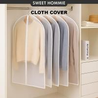 ราคา Transparent Plastic Clothes Dust Cover Baju Gantung Clothes Hanging Bag Stereo Clothes Hanging Bag (48452236000)