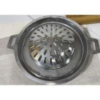 ราคา กระทะหมูย่างเกาหลี แบบถอดล้างได้ (มีรู) ขนาด 30ซม. ใช้ได้กับเตาถ่าน (11549981835)