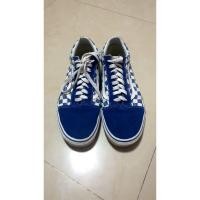 ราคา Vans สก็อตสีน้ำเงิน สภาพดีมือสอง แท้ (8904711651)