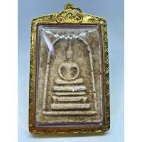 ราคา พระสมเด็จหลวงปู่นาควัดระฆังพิมพ์ขาโต๊ะแขนกลมปี 2495 เลี่ยมทองแท้มีบัตรรับประกัน (26165490033)