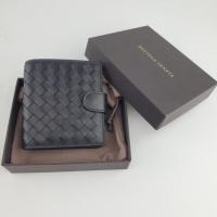 ราคา กระเป๋าสตางค์ผู้หญิงใบเล็ก โบเตก้า แบบใบสั้น สีดำ แบรนด์ Bottega Veneta รุ่น Mini Wallet in Nero (28668324762)