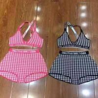 ราคา (บิกินี่)ชุดว่ายน้ำทูพีซ คอลเลคชั่นใหม่ สปอร์ตบราเป็นแบบคล้องคอ ด้านหลังไขว้ เอวยางยืด กางเกงขาสั้นแบบเอวสูง ใส่ออกงาน (22931238196)